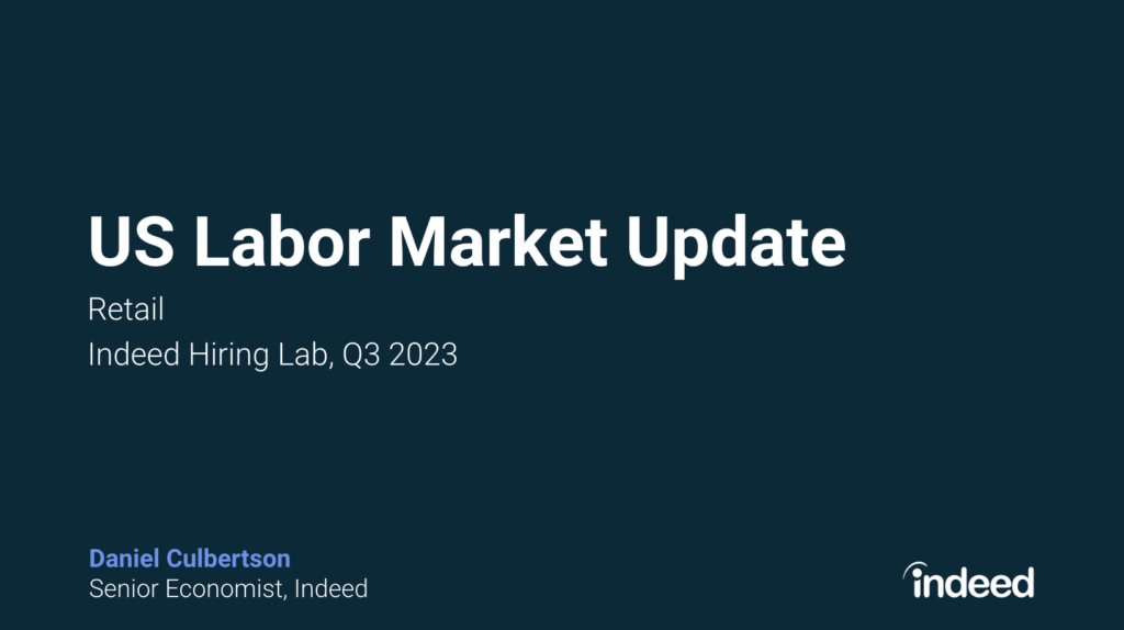 US Labor Market Update Retail Q3 2023